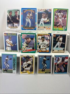 Barry Bonds Pirates vintage lot of 12